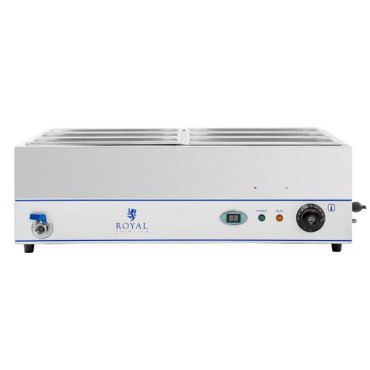 Ohrievač vody BEMAR na základe ocele 6 x GN 1/3 2000W 230V