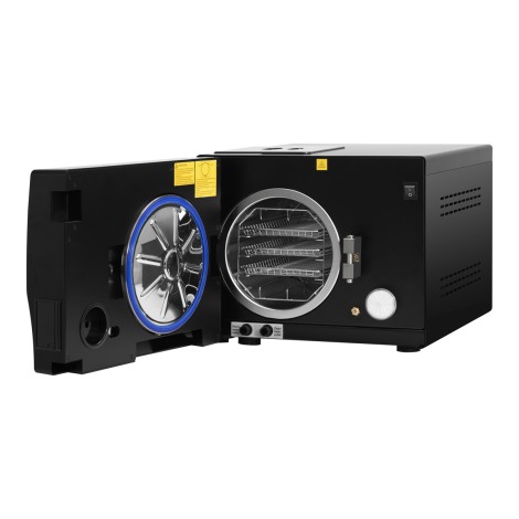 Autoclave LAFOMED STANDARD LINE LFSS12AA Clase B con impresora y 12 L — vista frontal