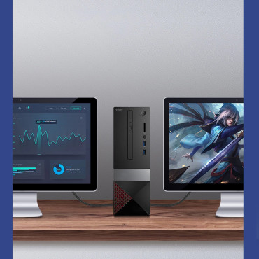 Kabelinė garso HDMI laidas 2.1 8K 60Hz 4K 120Hz 1m - juoda