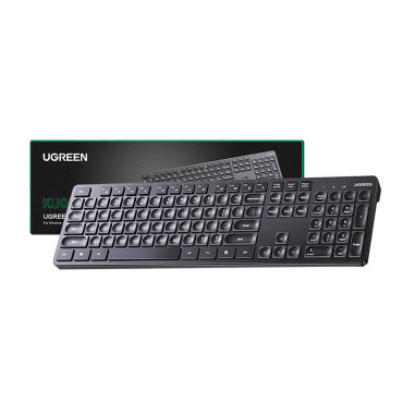 Wired keyboard with Num Lock to Windows Macos iOS Linux 1.5 m - black