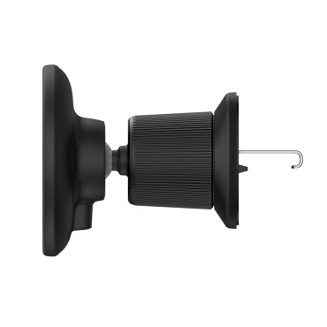 Bilholder for iPhone med 15W Induksjonslaster på rutet fly - svart