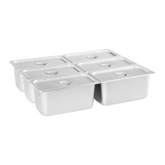 BEMAR vízmelegítő csappal 6 x GN 1/3 2000W 230V Royal Catering