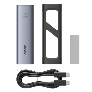 SSD kabatas līdz 8 TB Flyjoy M.2 NVME 10 GB / s UASP Trim - Grey