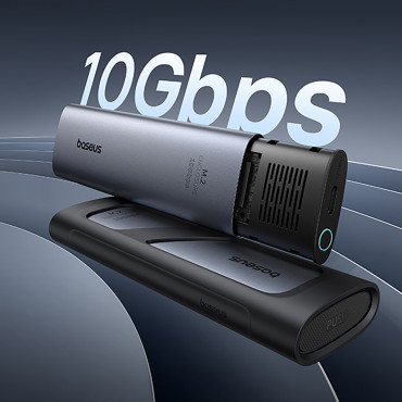 SSD kabatas līdz 8 TB Flyjoy M.2 NVME 10 GB / s UASP Trim - Grey