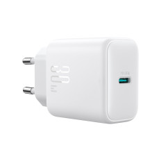 Chargeur de réseau USB-C PD 30W QC SFC + + Câble USB-C 1M - Blanc