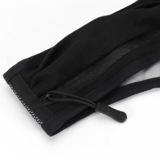 Colete reflexivo com bolsos - preto