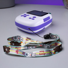 Mini imprimante thermique pour enfants avec une caméra et une caméra - violet