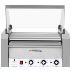 Rollrollenrolle mit Schirm- und Heizungsschublade für Masse 20 Schen Hotdog 2600W 230V Royal Catering