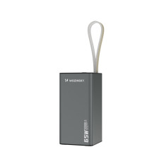 Powerbank K65+ 65W 30000mAh 2x USB-C 1x USB-A 65W - czarny