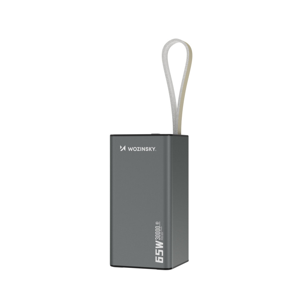 PowerBank K65 + 65W 30000mAh 2x USB-C 1x USB-A 65W - Μαύρο