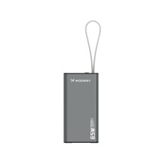 Powerbank K65 + 65W 30000mAh 2x USB-C 1X USB-A 65W - Preto