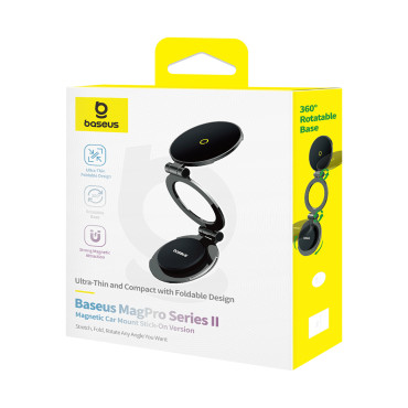 Bilholder for MagPro II med Magsafe for et variert bord - svart