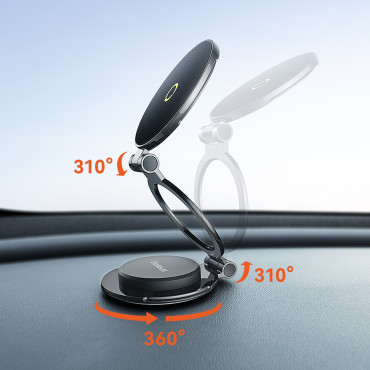 Auto turētājs Magpro II ar Magsafe par daudzveidīgu kuģa - melna