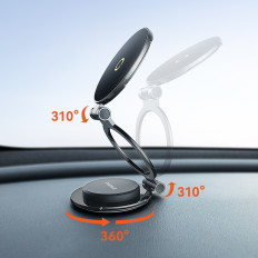 Auto turētājs Magpro II ar Magsafe par daudzveidīgu kuģa - melna