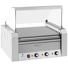 Rullīšu veltnis ar vairogu un apkures atvilktni par Bulk 20 SCHEN HOTDOG 2600W 230V Royal Catering