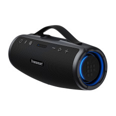 Trådløs høyttaler Mirrute S100 50W Bluetooth 5.3 IPX7 - Svart