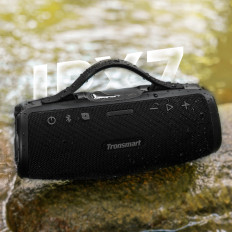 Trådløs høyttaler Mirrute S100 50W Bluetooth 5.3 IPX7 - Svart