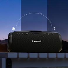 Trådløs høyttaler Mirrute S100 50W Bluetooth 5.3 IPX7 - Svart