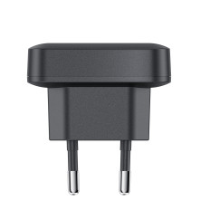 Plattlastare 65W GAN 2 USB-C USB-A Ultra Tunn - Svart