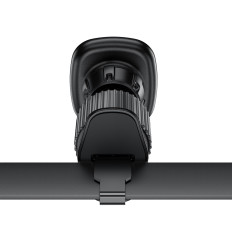 Magnetic handle on a checkered telephone - black