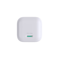 Chargeur réseau Mini 30W GAN USB-C - Blanc