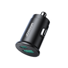 Mini 15W USB-Car Charger USB-C - Črna