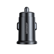 Mini 15W USB-A car charger USB-C - black