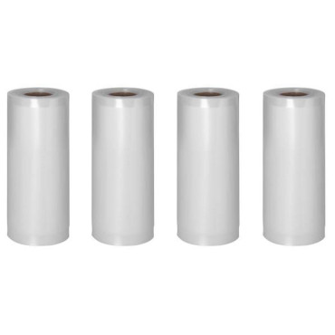 Vakuumpåsar Moletoned i en vakuumförpackningsrulle 600 x 20 cm 4 rullar certifikat LFGB och FDA
