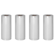 Sacs sous vide moletés en rouleau pour machine sous vide ENSEMBLE 600 x 20 cm 4 rouleaux certificat LFGB et FDA.