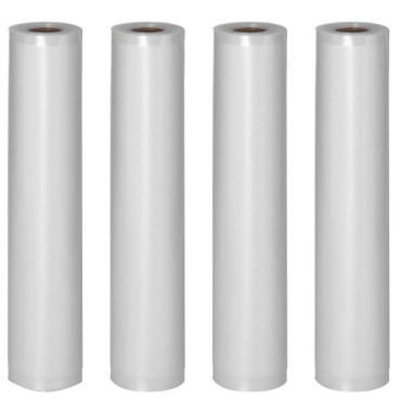 Φύλλο κενού σε ρολό για συσκευασία κενού 600 x 30 cm 4 Rolls LFGB και FDA πιστοποιητικό