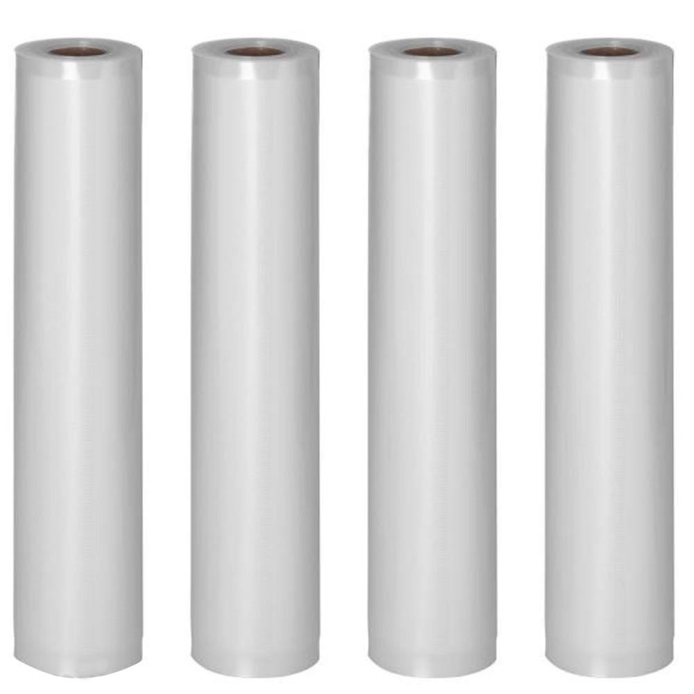 Vakuumfolie in einer Rolle für Vakuumverpackung 600 x 30 cm 4 Rolls LFGB- und FDA-Zertifikat