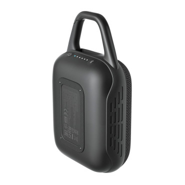 Kleine toeristische draadloze luidspreker Mirrutu H1 Bluetooth 8W - Zwart