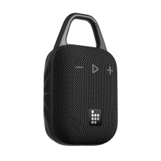 Kis turisztikai vezeték nélküli hangszóró mirrutu h1 Bluetooth 8w - fekete