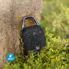Majhen turistični brezžični zvočnik Mirdutu H1 Bluetooth 8W - črna