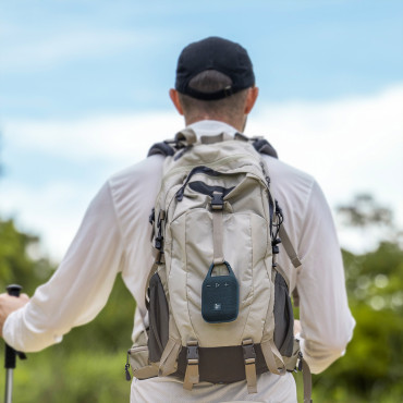 Mati turistični brezžični zvočnik mirla H1 Bluetooth 8W - modra