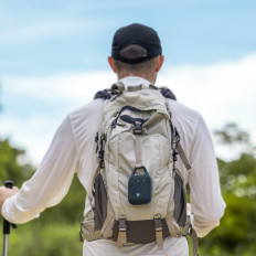 Mati turistični brezžični zvočnik mirla H1 Bluetooth 8W - modra