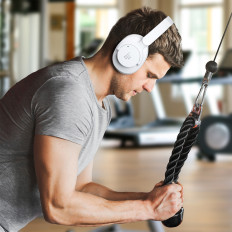 Bezdrôtové Sounfii Q20 ANC ENTRYHY BLUETOOTH 5.3 - BIELO