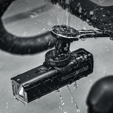 Kerékpár tartó Garmin videokamera Gopro első fény - fekete