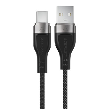 Καλώδιο USB-ένα καλώδιο - USB-C 3A με μαγνητικό διοργανωτή 1.2m - μαύρο