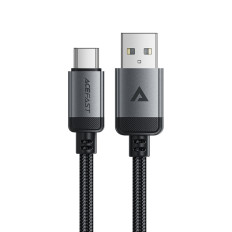 Kabeļu USB-Kabelis - USB-C 480MB / s 3a 1.2m - melns