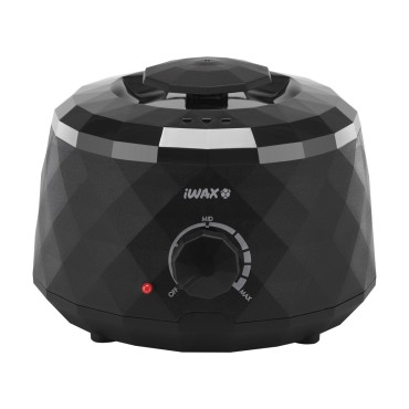 IWAX DIAMOND WAX HEATER ZWART — vooraanzicht