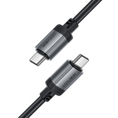 Kabeļu USB-C Cable - USB-C 480MB / S 3A 1.2m - melns
