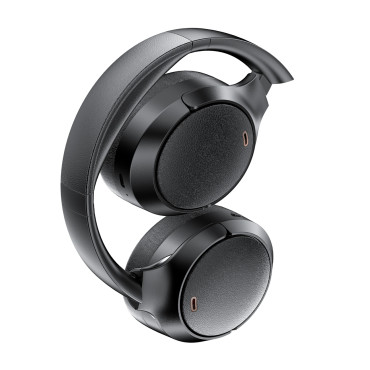 H6 ANC-hörlurar Bluetooth 5.3 IPX4 - Svart