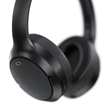 H6 ANC-hörlurar Bluetooth 5.3 IPX4 - Svart