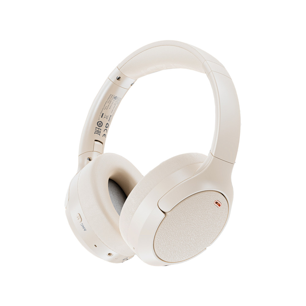 H6 ANC-oortelefoon Bluetooth 5.3 IPX4 - WIT