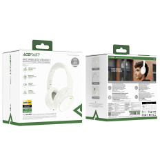 H6 ANC-oortelefoon Bluetooth 5.3 IPX4 - WIT