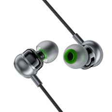 Wired Headphones L5 Följ USB-C 1.2m - svart