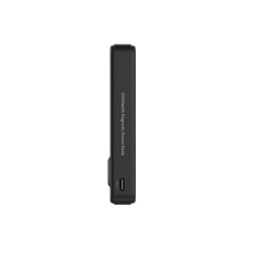Powerbank Qi2 10000mAh med USB-A USB-C 22,5W PD - Svart