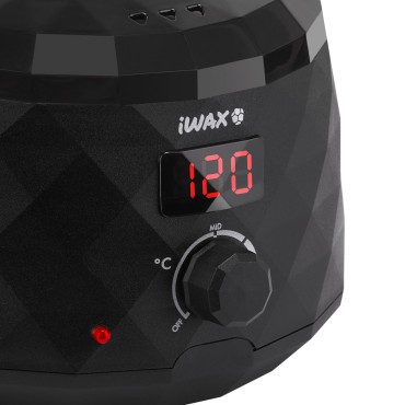 IWAX DIAMOND TECH BLACK GRIJAČ VOSKA — detaljni prikaz upravljača