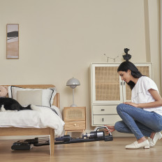 4in1 vezeték nélküli porszívó és mosógép JIMMY Pw11 Pro HEPA 460W - Ezüst fekete